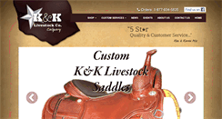 Desktop Screenshot of kklivestock.com