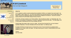 Desktop Screenshot of kklivestock.net